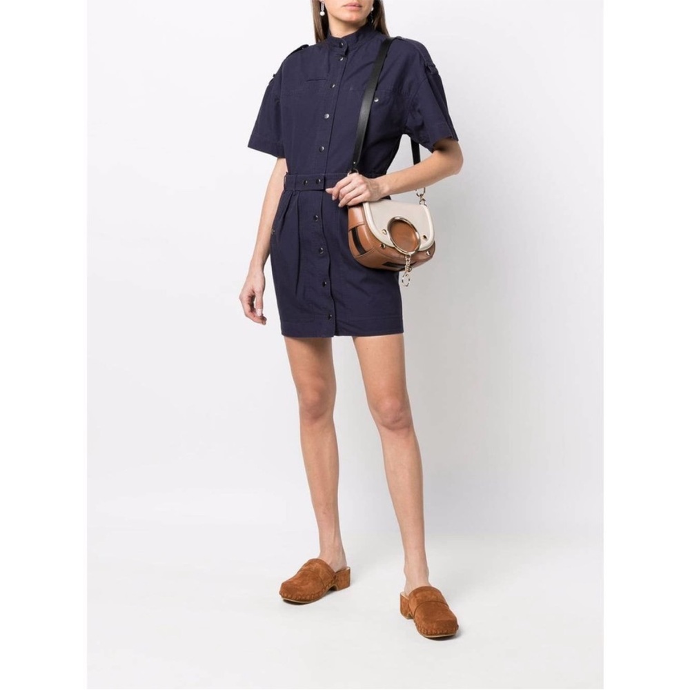 Isabel Marant Navy Mini Dress